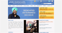 Desktop Screenshot of jassikhangura.com